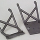 Parts Traxxas Skid Plates (front & rear) suit Monster Mutt