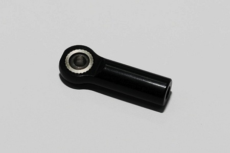 Parts RC4WD Aluminum Black M3 Rod End with Steel Ball (2)