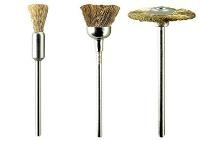 General PG Mini Brass Brushes 3 Assorted