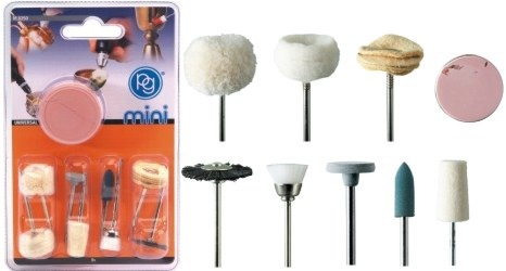 General PG Mini 9 Accessories Kit For Cleaning & Polishing