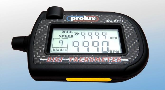 General PROLUX Micro Digi Tachometer 2-9 Blade For Props & EDF