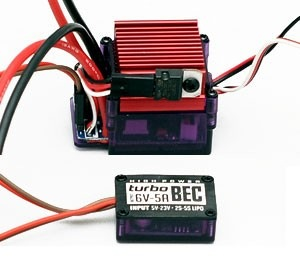 Elect Speed Cont RC4WD Outcry Crawler ESC with Fan & BEC