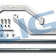 Heli Elect Parts TRex450 Sport/Pro Landing Skid Set/White