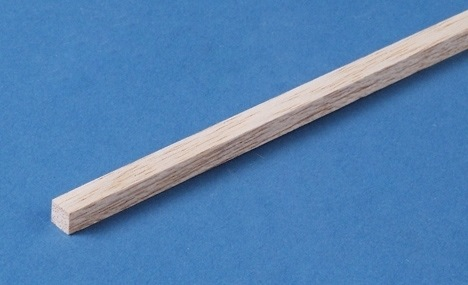 Wood Balsa Balsa Square Stick 5/16x36 (8x915) (Black)