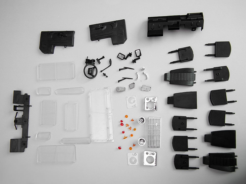 Parts RC4WD 1/10 Land Rover Defender D90 Hard Plastic Body Kit