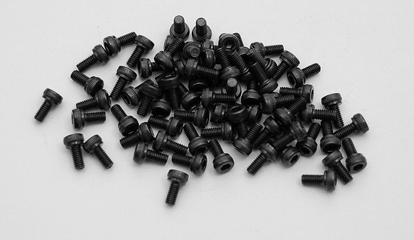 Parts RC4WD Replacement Black Socket Head Screws for RC4WD Beadlock Wheels (63)