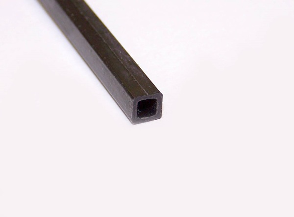Carbon Carbon Tube Square 1mx4mmSqx3mm (507).