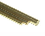 Metal Acc K&S 5/32 x 36 Diameter Solid Brass Rod