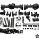 Parts Gmade R1 Front and Rear Portal Axle Set