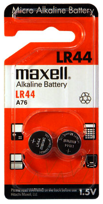 Battery Maxell Button Cell Alkaline