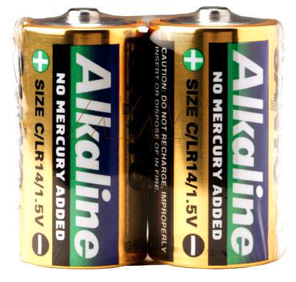Battery Alk Sanyo Cell Alkaline Battery (pk2)