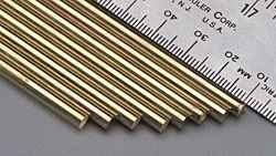 Metal Acc KS Rod Brass 0.114 x 12 (2/pk)