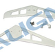 Heli Elect Parts TRex450 Vertical / Horizontal Stabilizer HS (white)