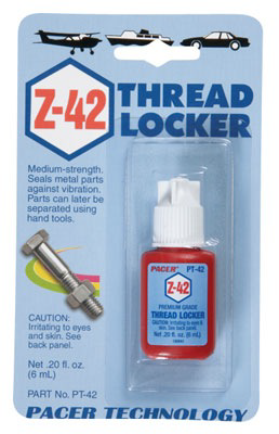 Glue CA Pacer Thread Locker Blue 1oz