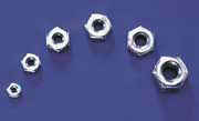 Metal Acc Dubro 6/32 Steel Hex Nuts (pk4)