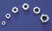 Metal Acc Dubro 8/32 Steel Hex Nuts (pk4)