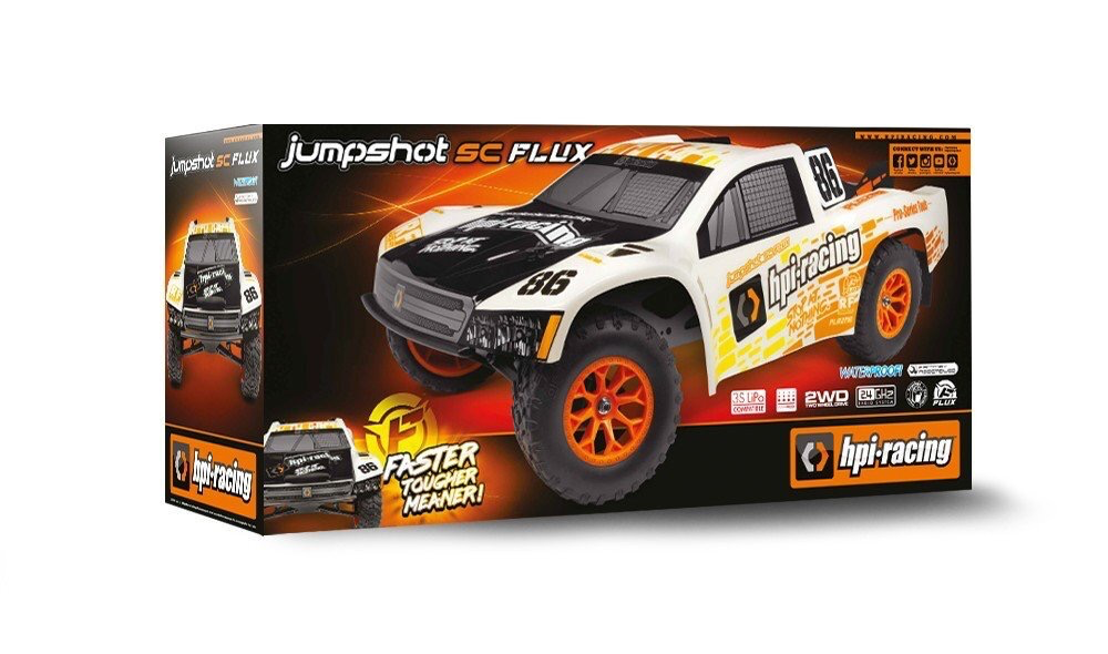 Cars Elect RTR HPI Jumpshot SC Flux 1/10  Electric Short Course Truck