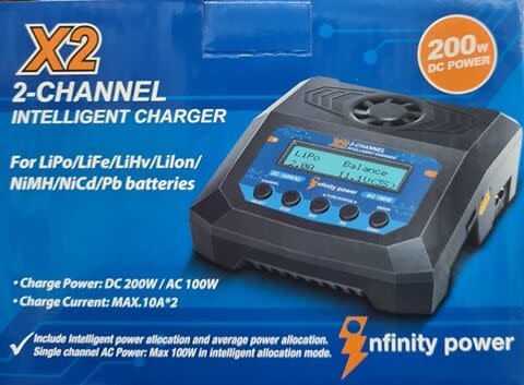 Charger Infinity Power X2MINI Dual Charger