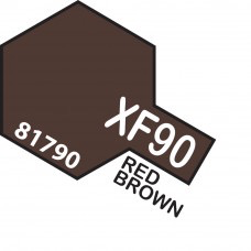 Paint Tamiya Color Mini Acrylic Paint   XF-90 Flat Red Brown