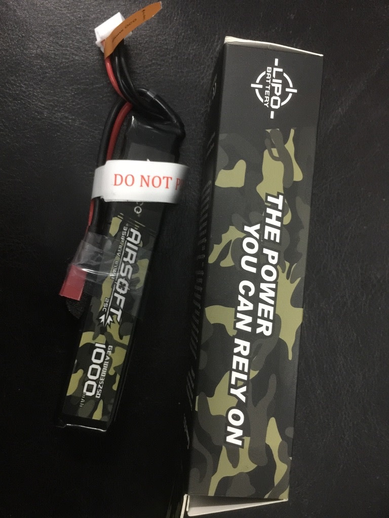 Gens Ace GENS ACE 1000Mah 25C 11.1V Gel Blaster LiPo Battery (Deans Plug)