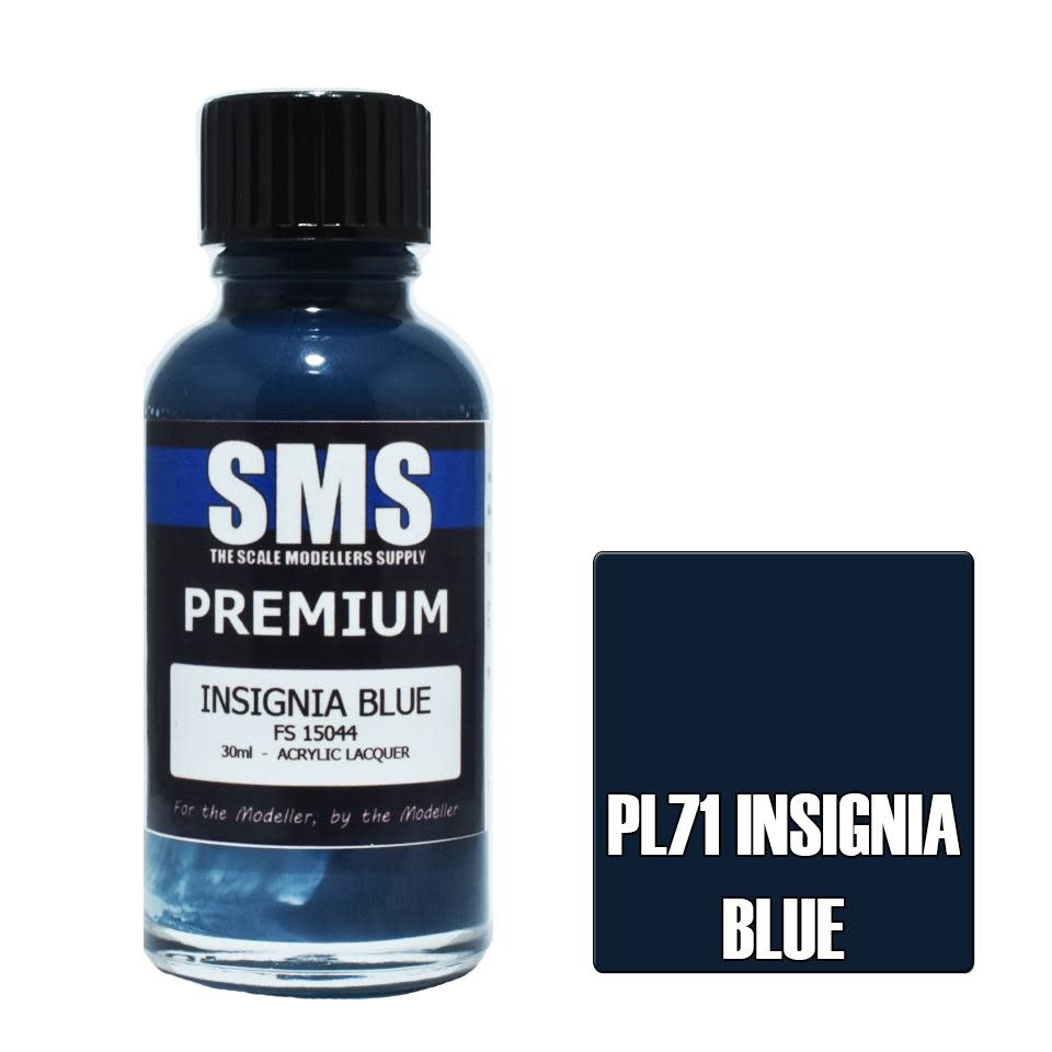 Paint SMS Premium Acrylic Lacquer INSIGNIA BLUE FS15044 30ml