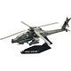 Plastic Kits REVELL  AH-64 Apache Helicopter 1:72 Scale (Snaptite)