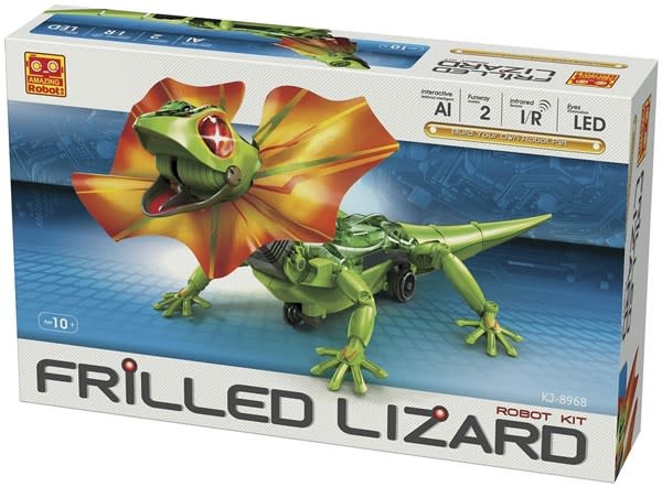 Toys Frilled Lizard Robot Kit with IR Sensor