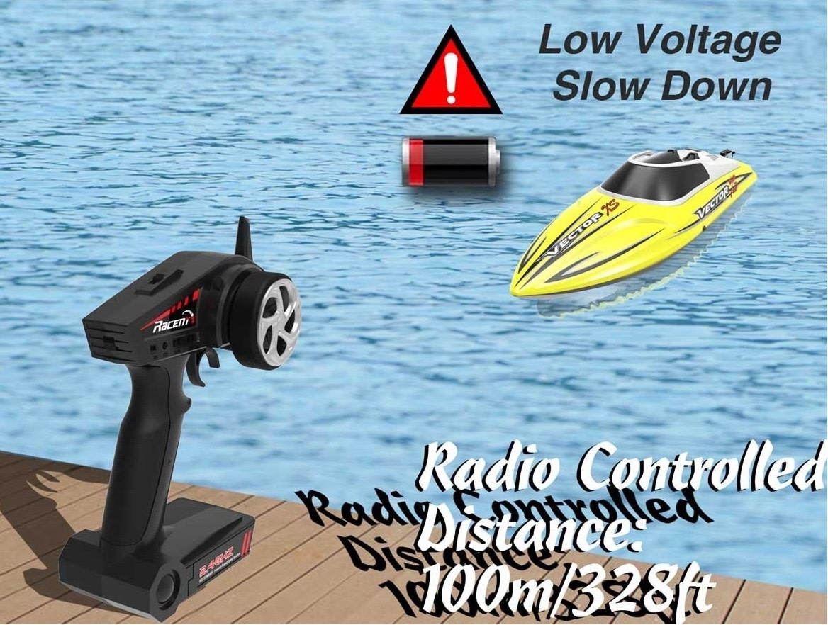 Boats Elect RTR Copy of VOLANTEX Vector 30 RTR Self Righting R/C Boat 30KMH