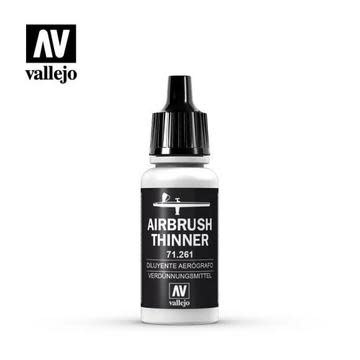 Plastic Kits VALLEJO Airbrush Thinner 17 ml Acrylic Paint