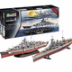 Plastic Kits REVELL  HMS Hood VS. Bismarck - 80th Anniversary - 1:700 Scale