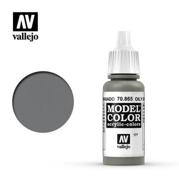 Plastic Kits VALLEJO Model Colour Metallic Oily Steel 17 ml Acrylic Paint