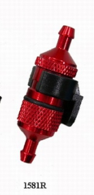 General PROLUX Anodised Red Stone Fuel Filter