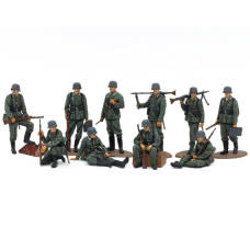 Plastic Kits TAMIYA  WWII Wehrmacht Infantry - 1:48 Scale