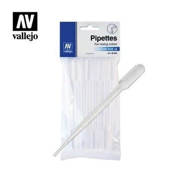 Plastic Kits VALLEJO  Pipettes Medium Size (8) 8X3ml.