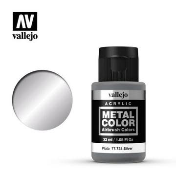 Paint VALLEJO Metal Colour Silver 32ml Acrylic Paint