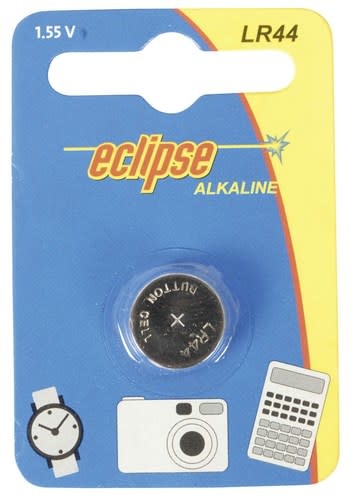 Battery Alk Electus Eclipse LR44 Alkaline 1.5V Watch/Game/Camera Battery (A76/V13GA/357A)