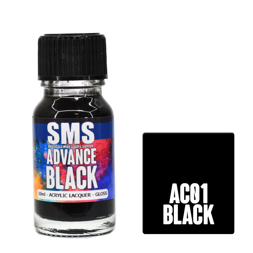 Paint SMS Advance BLACK 10ml