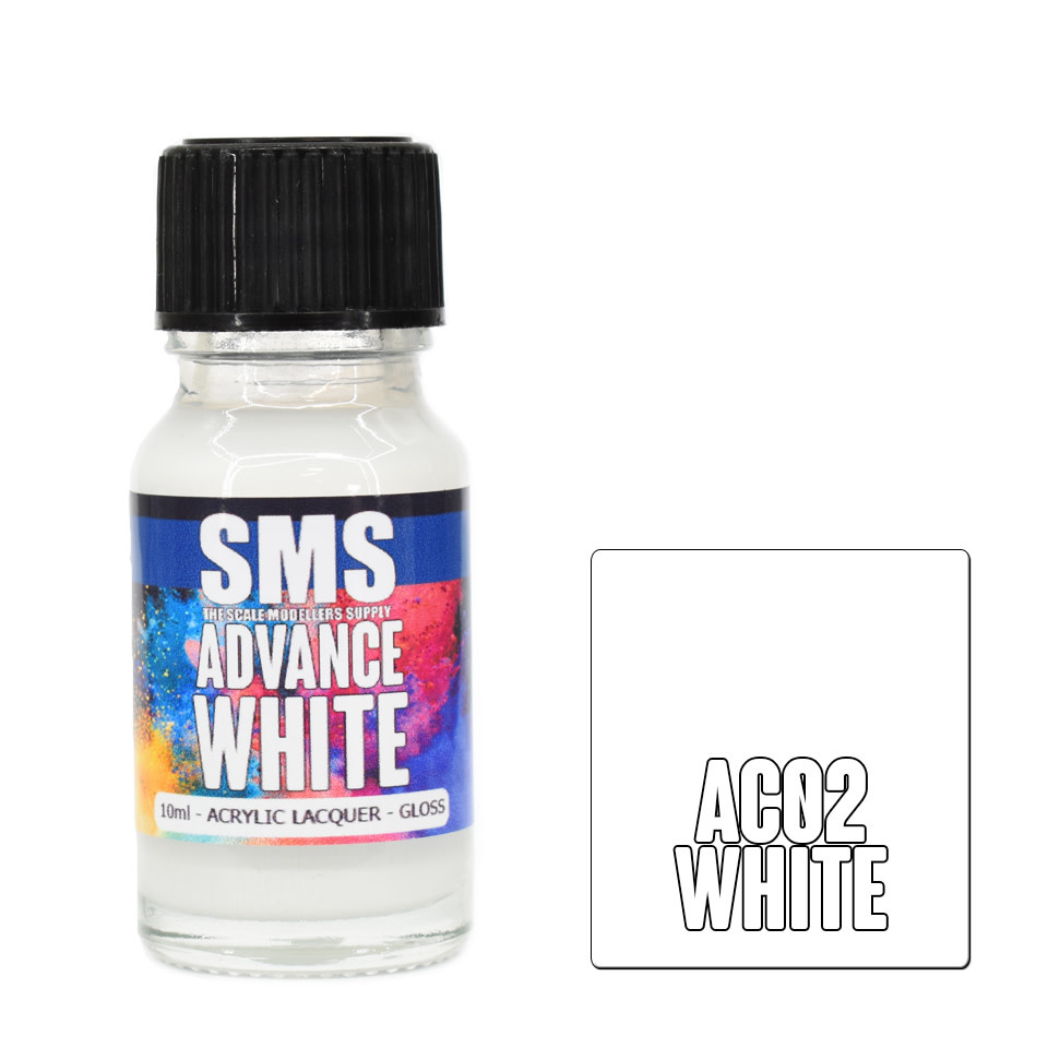 Paint SMS Advance WHITE 10ml