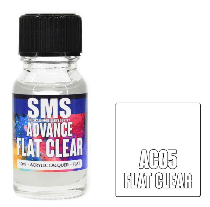 Paint SMS Advance FLAT CLEAR 10ml