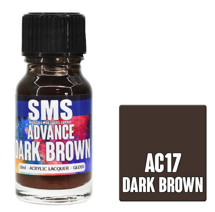 Paint SMS Advance DARK BROWN 10ml