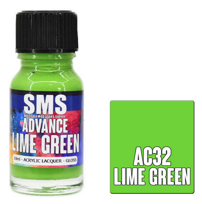 Paint SMS Advance LIME GREEN 10ml