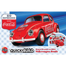 Plastic Kits AIRFIX QUICKBUILD  Coca-Cola VW Beetle