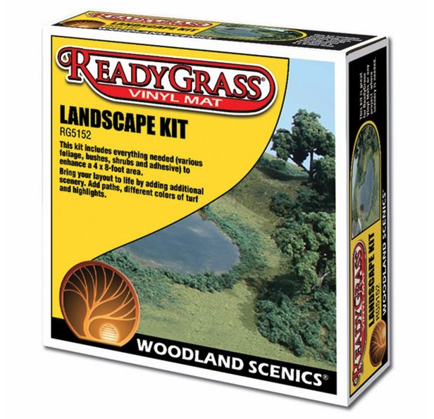 Plastic Kits WOODLAND SCENICS Readygrass Landscape Kit