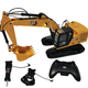 Cars Elect RTR DIECAST MASTERS Cat RC 320 Excavator With Grapple & Hammer -  1:16 Scale