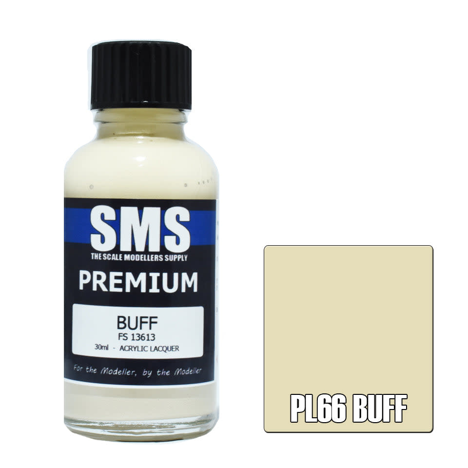 Paint SMS Premium Acrylic Lacquer BUFF FS13613 30ml