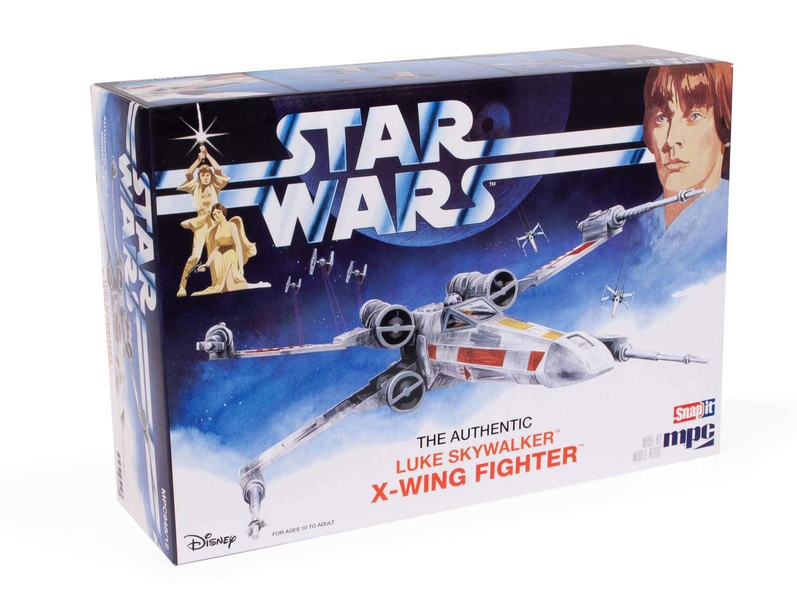 Plastic Kits MPC  1/63 Scale - Star Wars: A New Hope X-Wing Fighter  (Snap) Plastic Model Kit