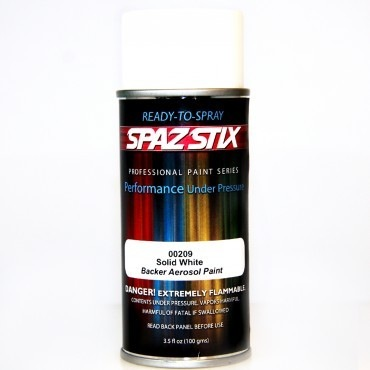 Paint SPAZSTIX Solid White / Glow Backer Paint
