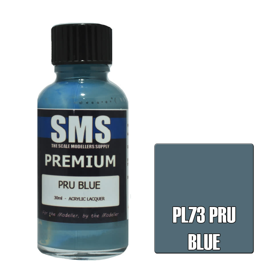 Paint SMS Premium Acrylic Lacquer  PRU BLUE  30ml