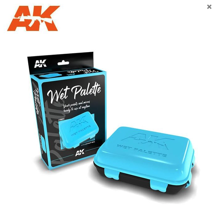 Plastic Kits AK Interactive Accessories Wet Pallette