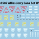 Plastic Kits Miniart 1/35 Allies Jerry Cans Set WW2 Plastic Model Kit